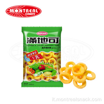 Delizioso snack halal non fritto con sapore di pollo